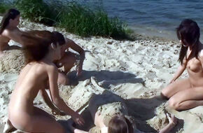 Teen beach nude